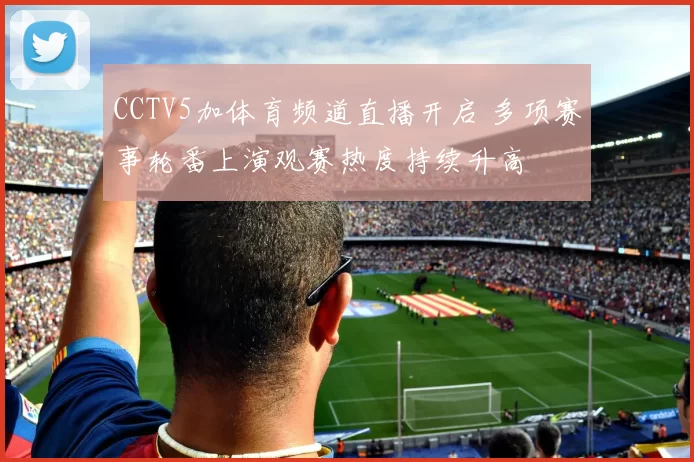 CCTV5加体育频道直播开启 多项赛事轮番上演观赛热度持续升高