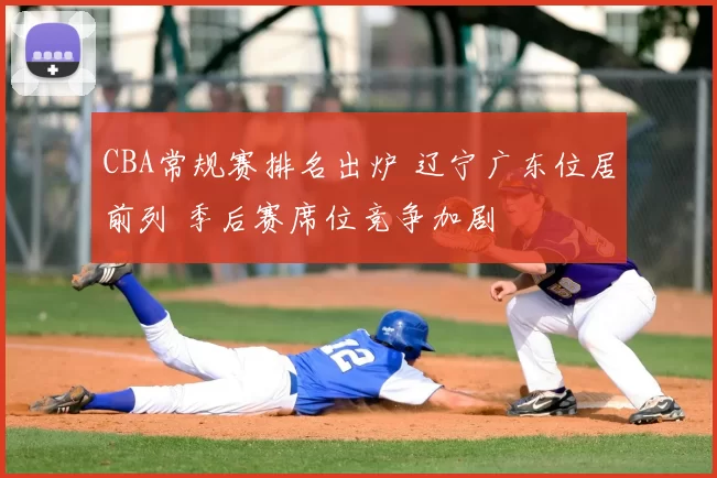 CBA常规赛排名出炉 辽宁广东位居前列 季后赛席位竞争加剧